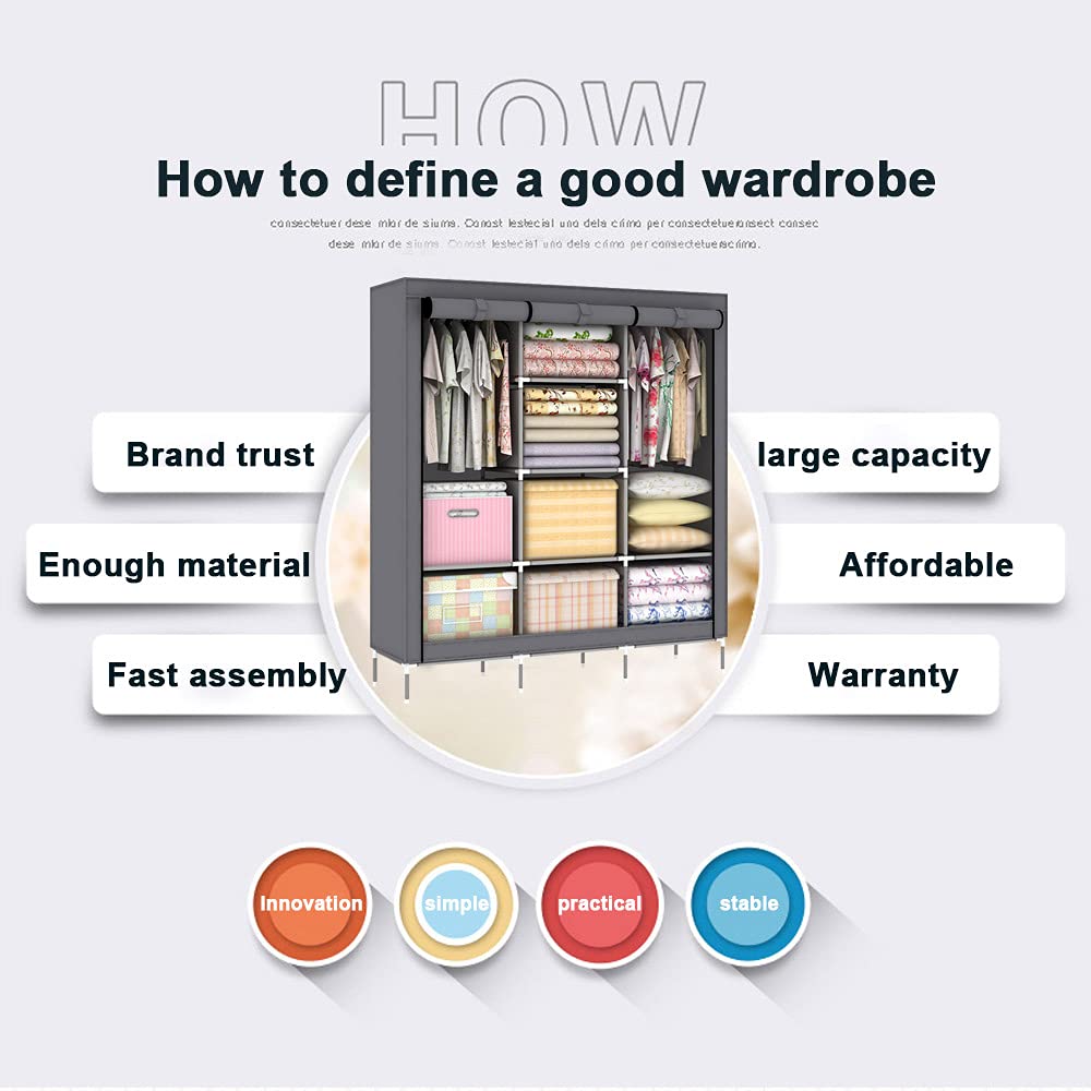 Armario plegable de gran capacidad