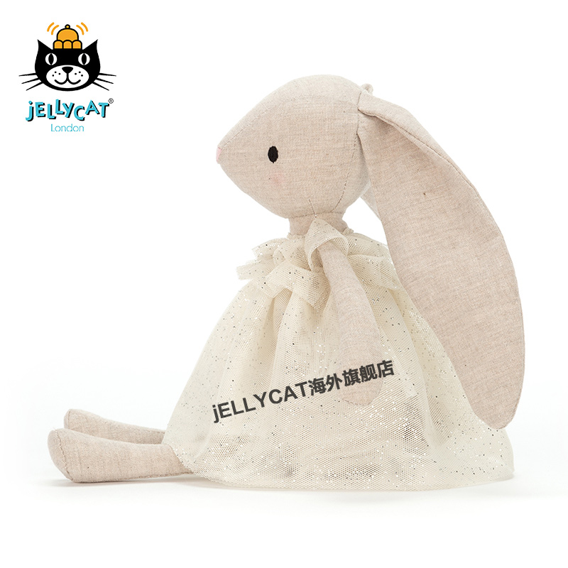 Jellycat UK's new 2019 Julie rabbit stuffed toy for children, boys and girls-1