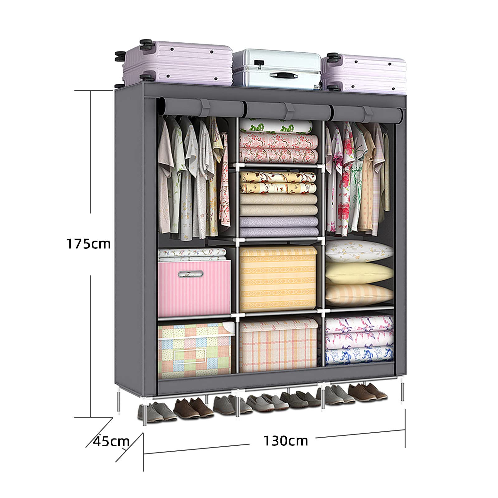 Armario plegable de gran capacidad
