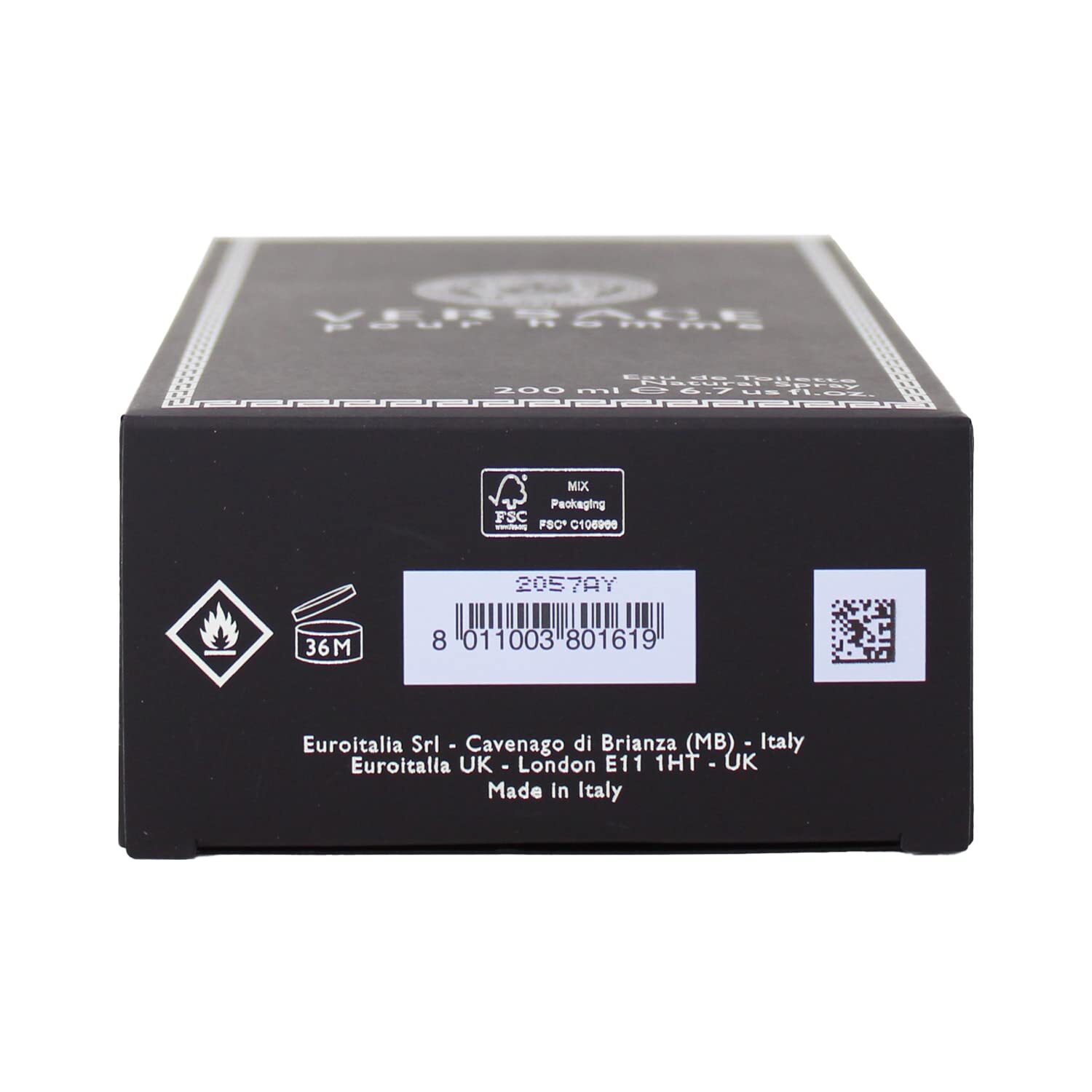 Versace Man Eau Fraiche for Men 6.7 oz Eau de Toilette Spray