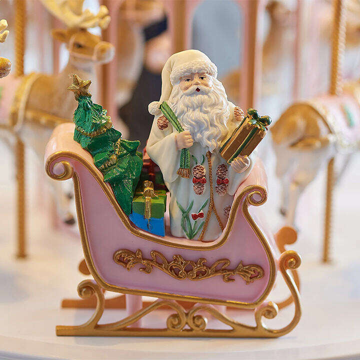 ?Último día Compre 1 y llévese 1 gratis-Mr. Christmas Very Merry Carousel