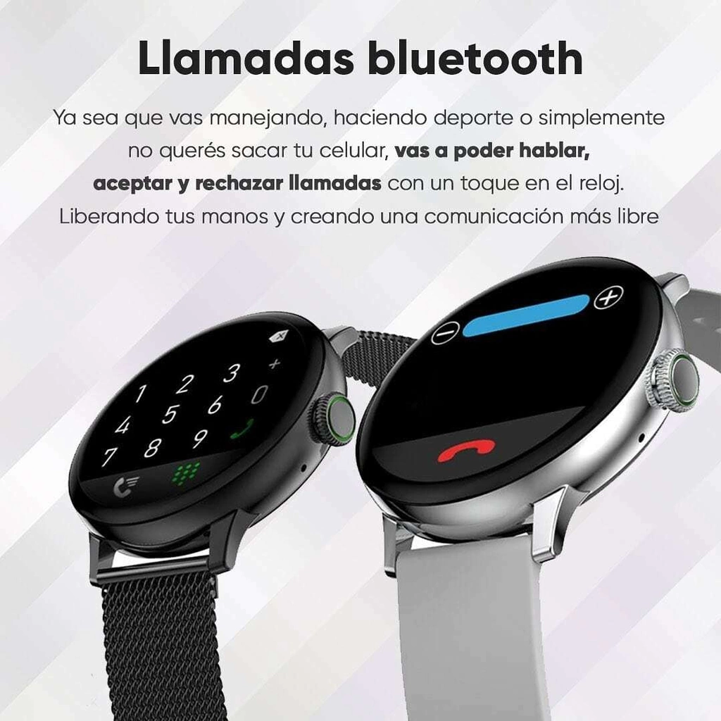 ?Venta liquidación de inventario?Reloj inteligente con llamada de monitoreo de frecuencia cardíaca Bluetooth