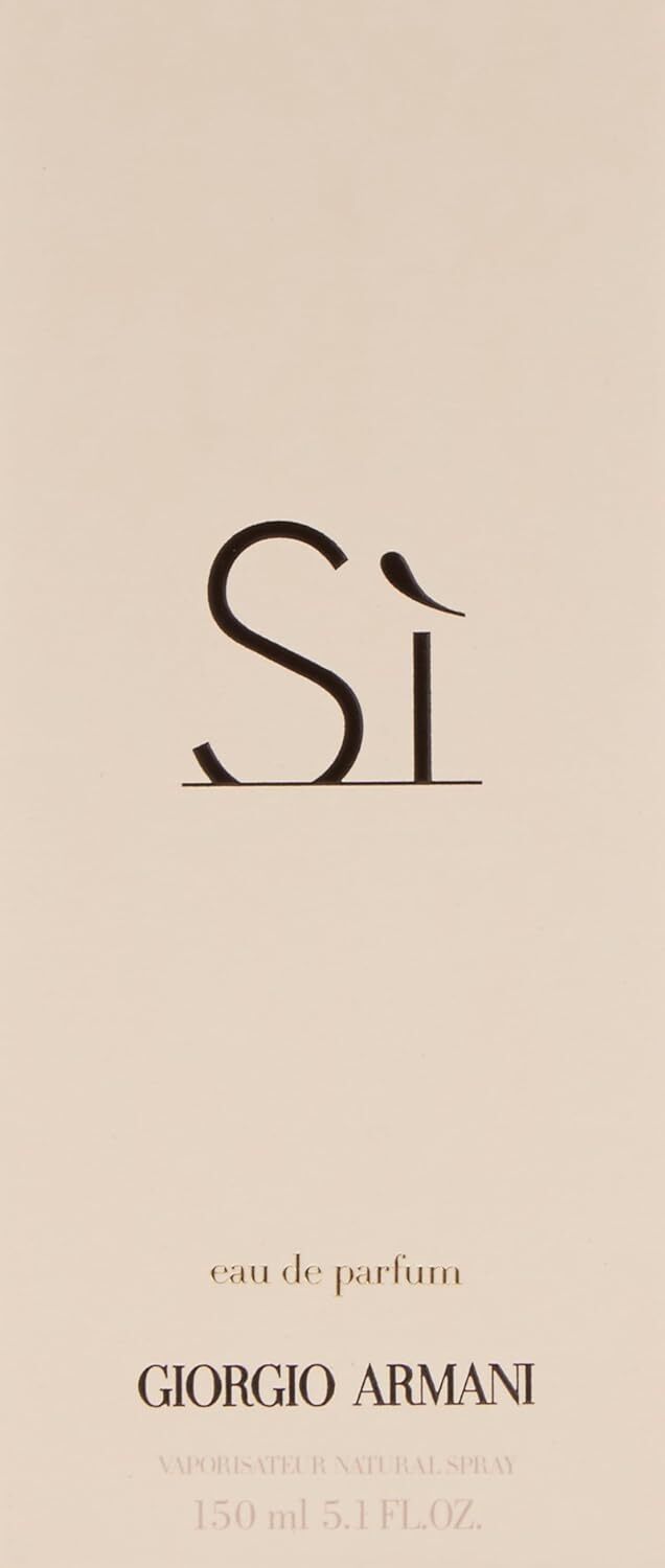 Giorgio Armani Si Eau de Parfum Spray for Women, 3.38 Ounce