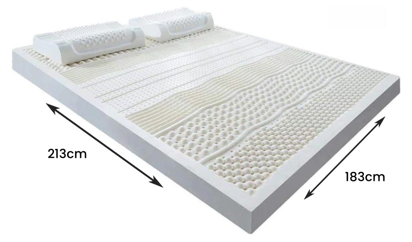 ?Venta de Amazon último día?Colchón de látex confortable 100% natural