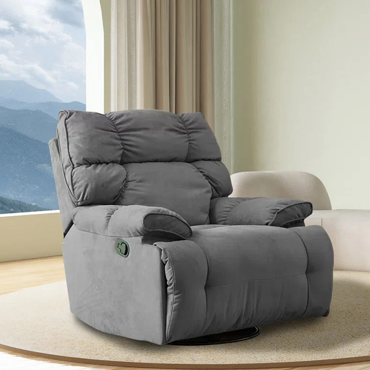 ?Precio de liquidación?La mecedora multifuncional puede sentarse y acostarse