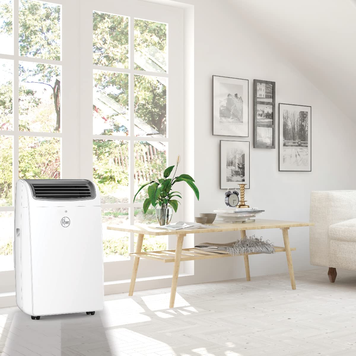 ?Venta de Amazon último día?Aire Acondicionado Portátil Rheem Frío