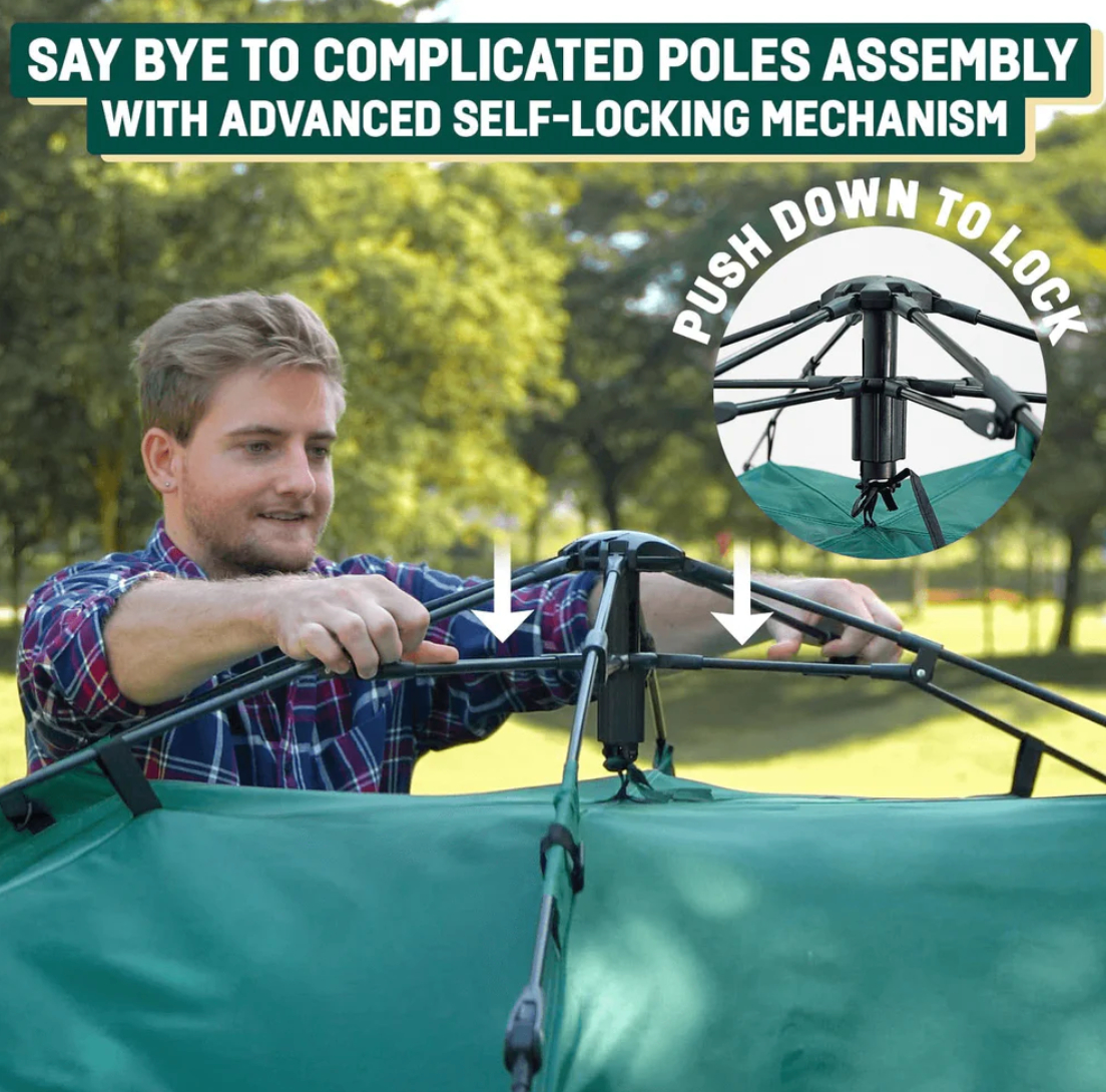 ?compre uno y llévese otro gratis?Tienda de campaña emergente instantánea de 3 segundos