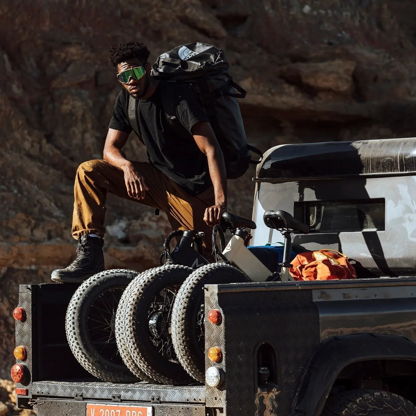 Bicicleta eléctrica plegable Big-foot | Rango extendido de hasta 120km