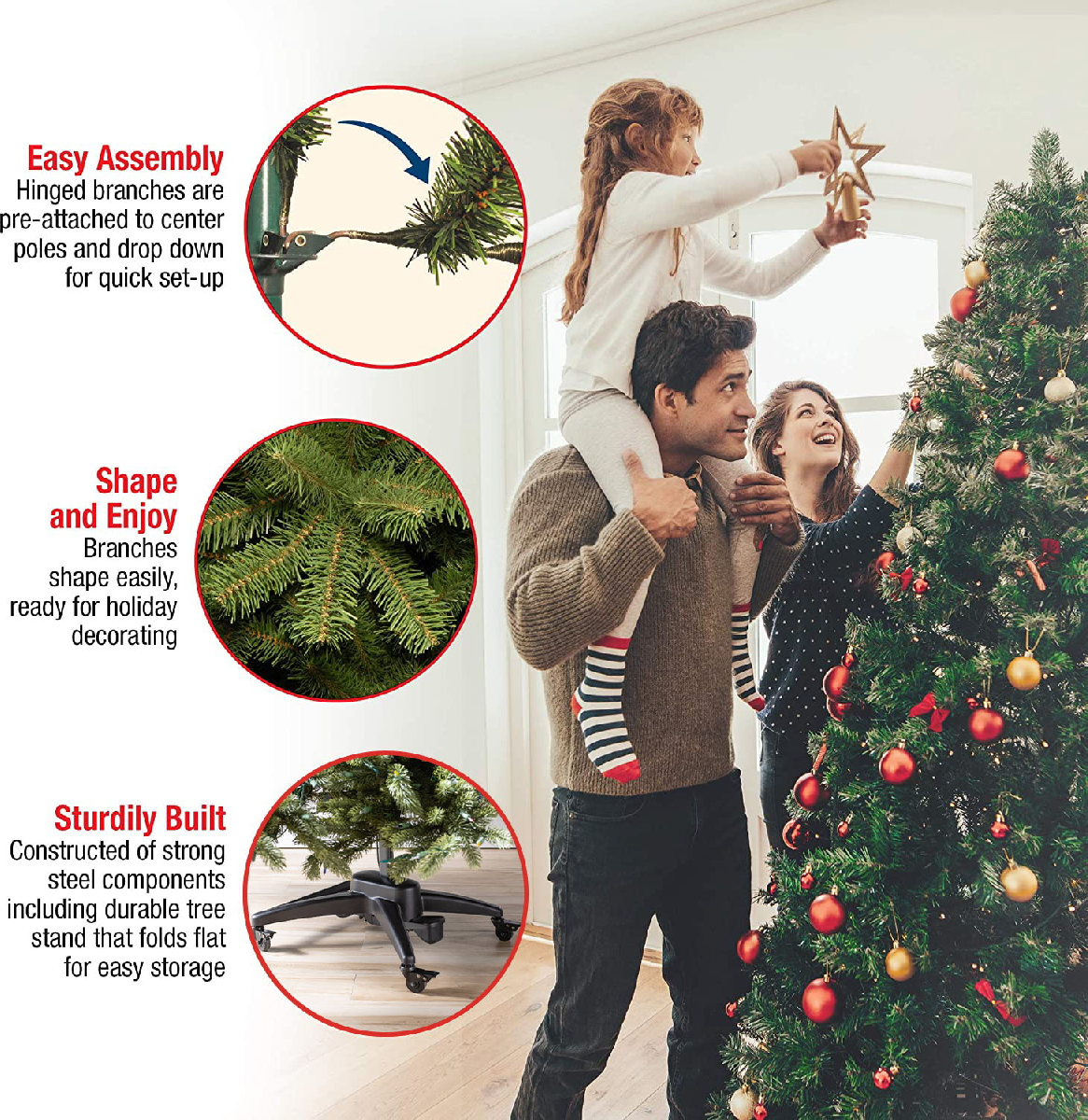 ?compre uno y llévese otro gratis? +  Árbol de Navidad Retráctil Mágico con Control Remoto?