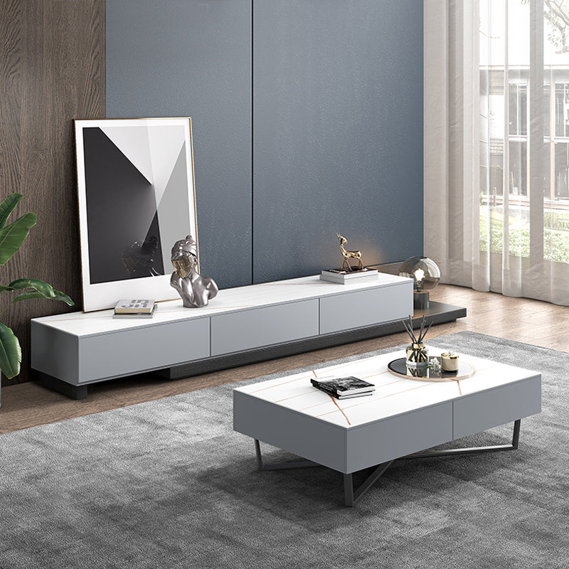 Conjunto de Sala de Estar de Piedra Sinterizada Minimalista Gullichsen