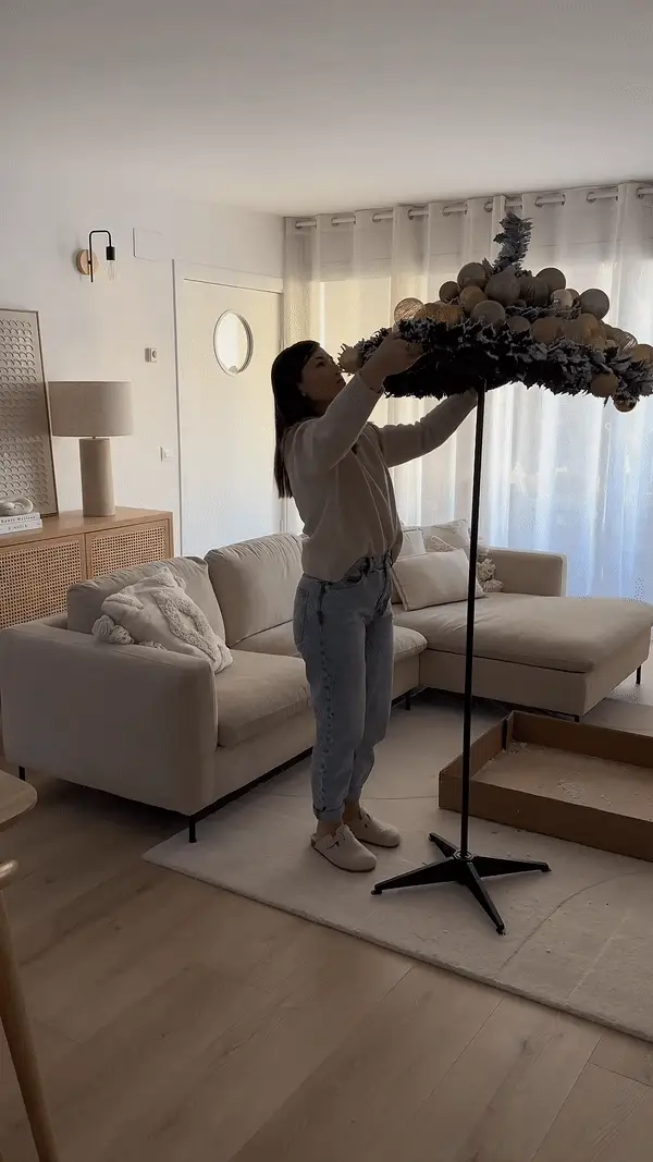 ?Especial de Navidad 60% de descuento?Árbol de Navidad artificial Árbol de un minuto: el árbol listo en un instante