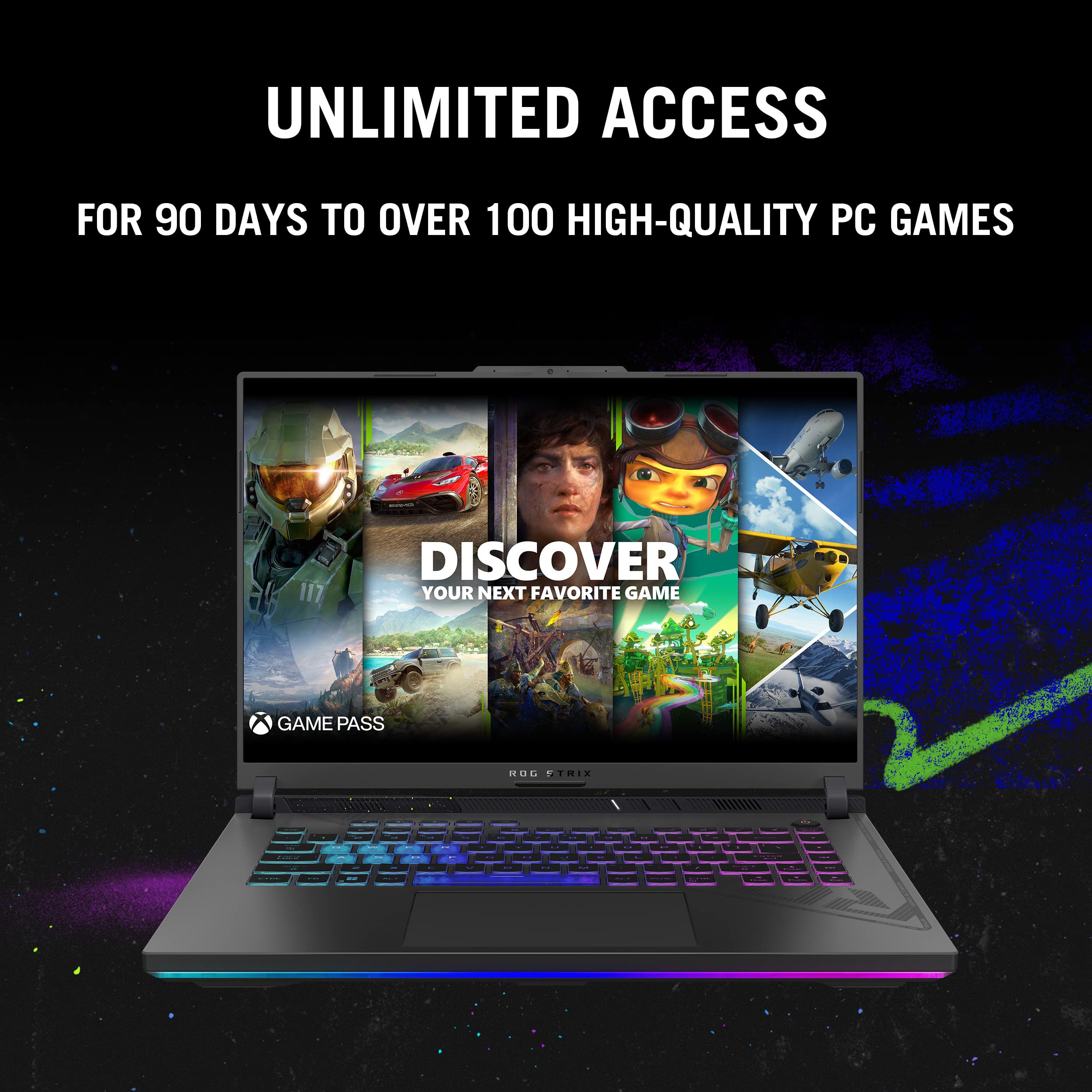 ?Último día de promoción de Amazon?Portátil para juegos, pantalla FHD 16:10 de 16 pulgadas, pantalla FHD 165Hz