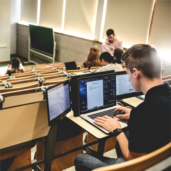 ?Black friday 70% de descuento?Agrega 2 monitores adicionales de 14