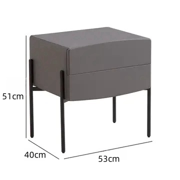 Aalto Chic Mesita de Noche con 2 Cajones