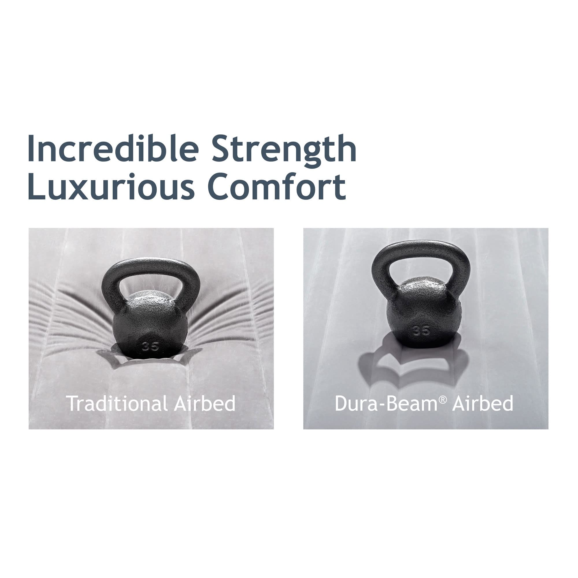 ?Último día de promoción de Amazon ?Colchón de aire suave portátil con bomba incorporada