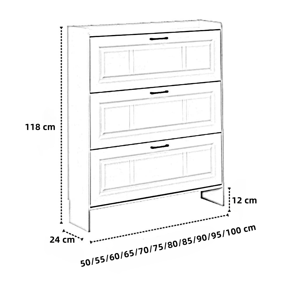 ? Último día de liquidación ? Mueble zapatero empotrado en la pared: ¡Oculta tus zapatos con estilo! ??