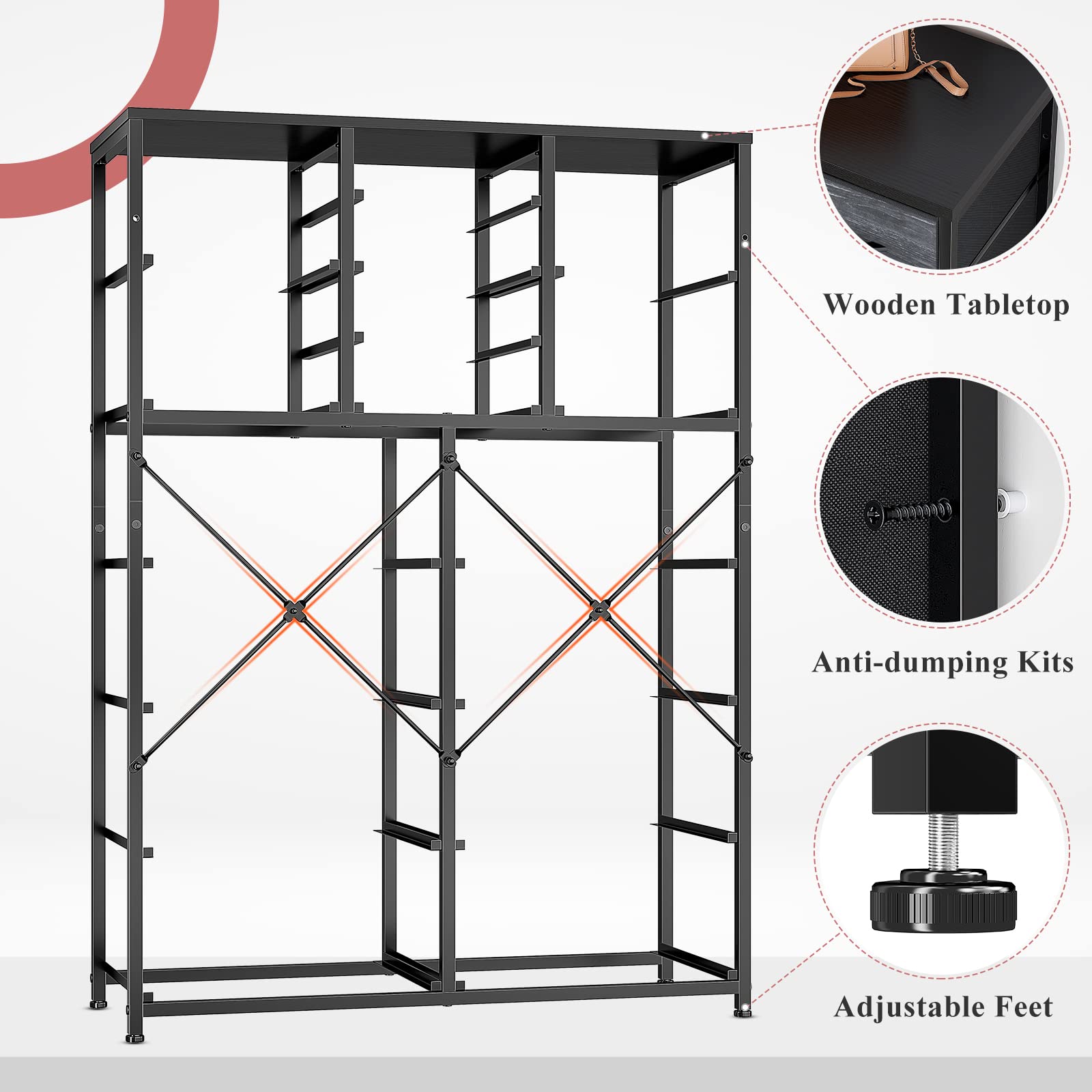 ?Último día de promoción de Amazon ?cómoda de 15 cajones cómoda negra