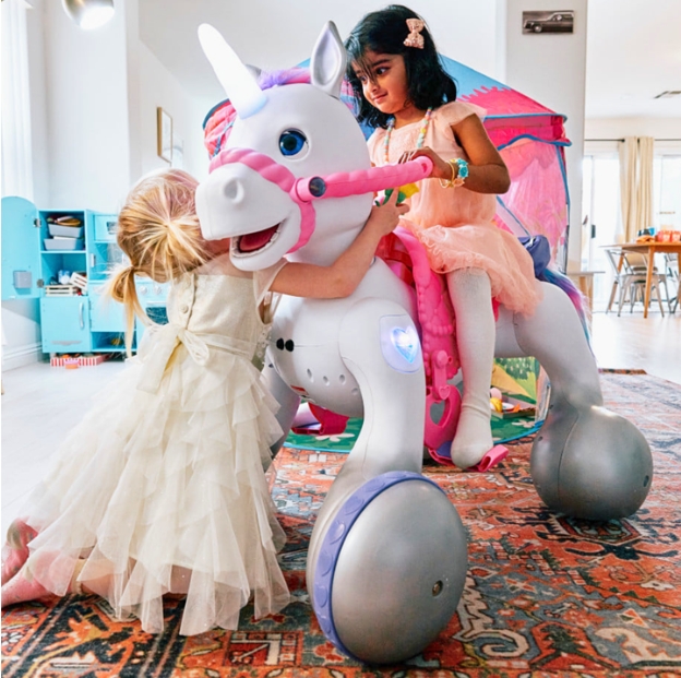 ?Último día de liquidación?Pony Divertido Interactivo / Juguete Unicornio a pilas con correpasillos